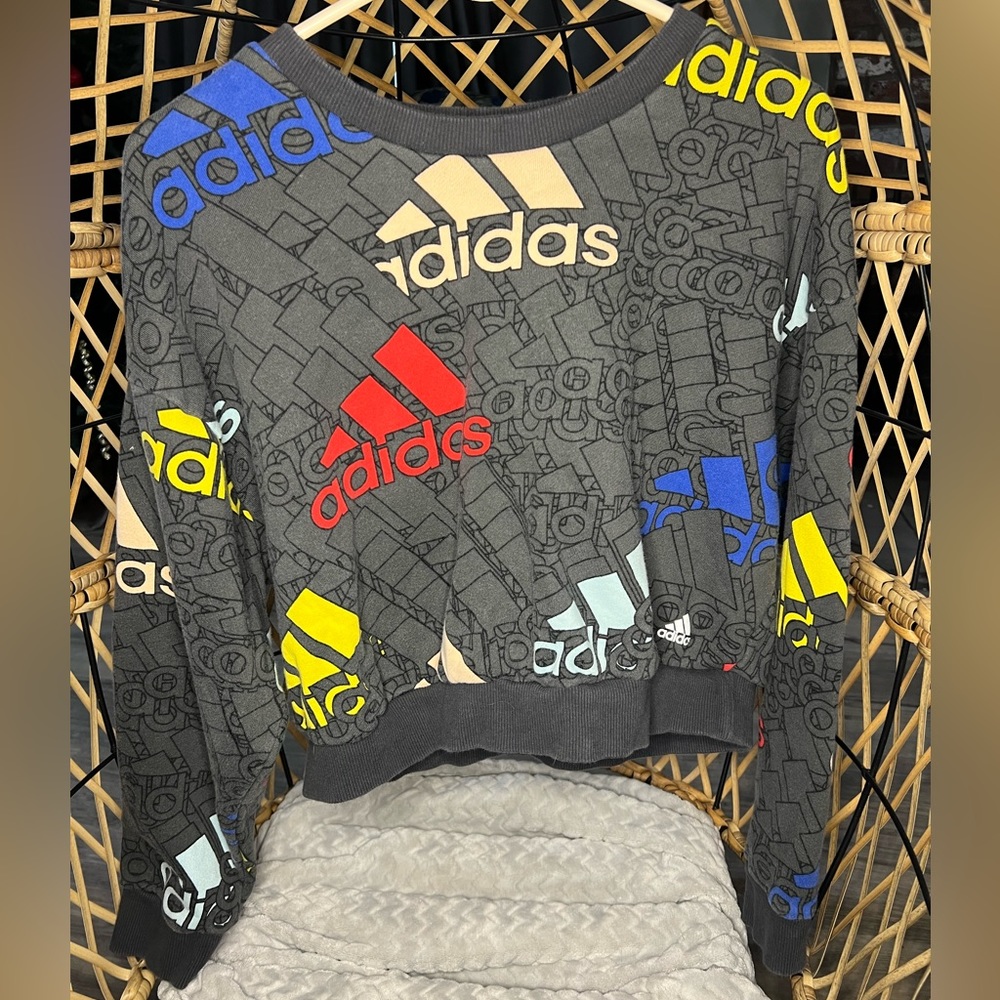 Adidas Crop Crew Neck
